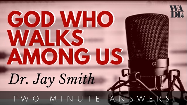 God who walks among Us