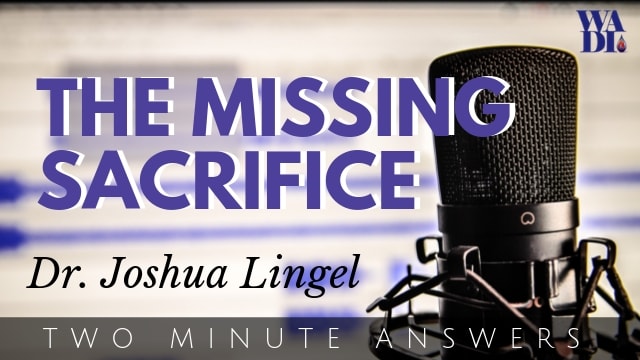 The Missing Sacrifice